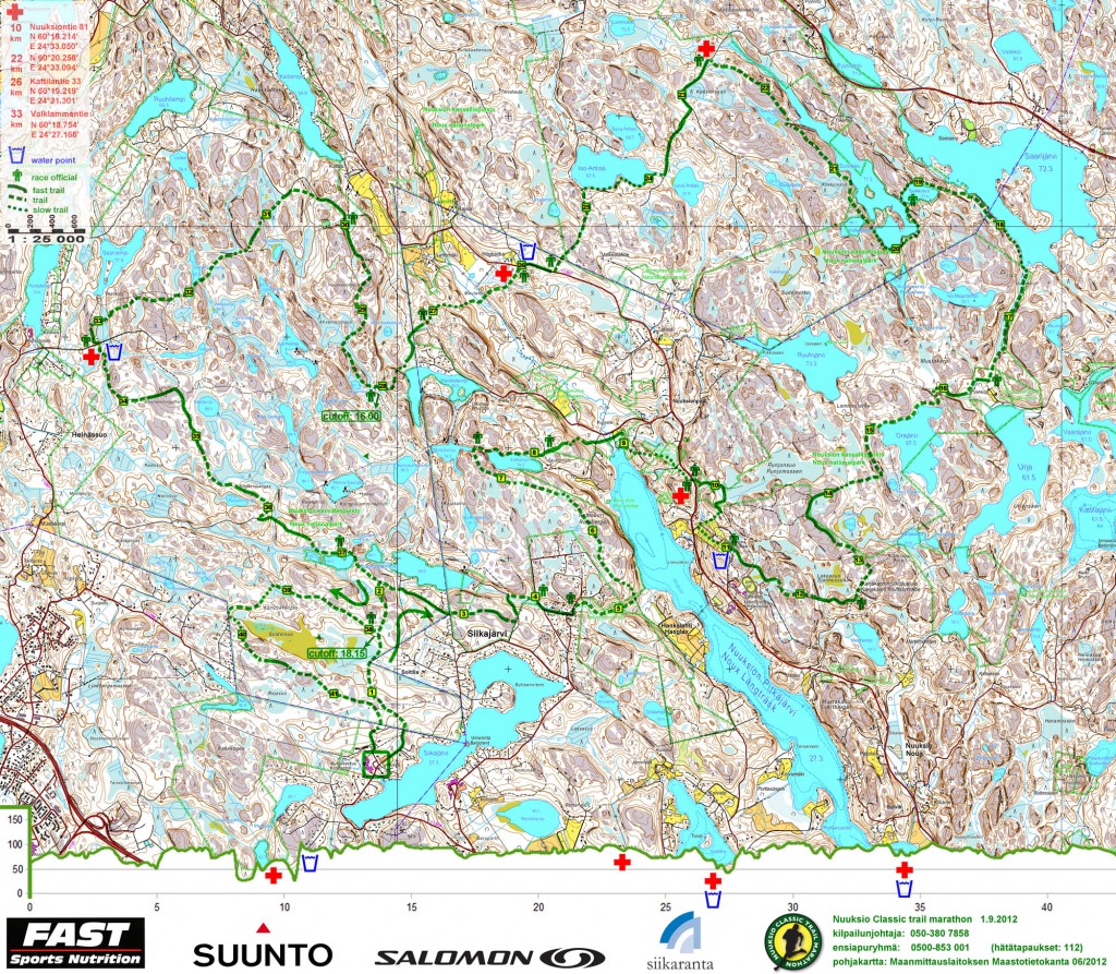 Course map 2012